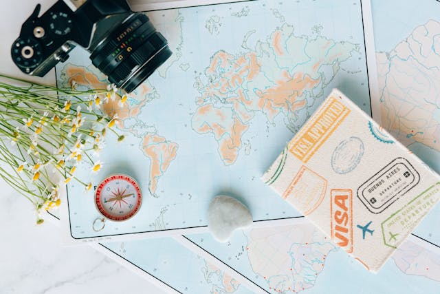 Documents secured for travel to Spain